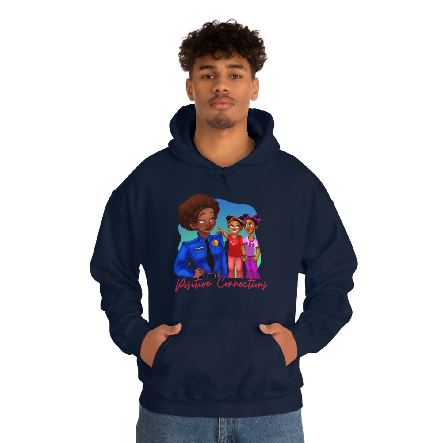 Twins In The City Unisex Heavy Blend™ Hooded Sweatshirt